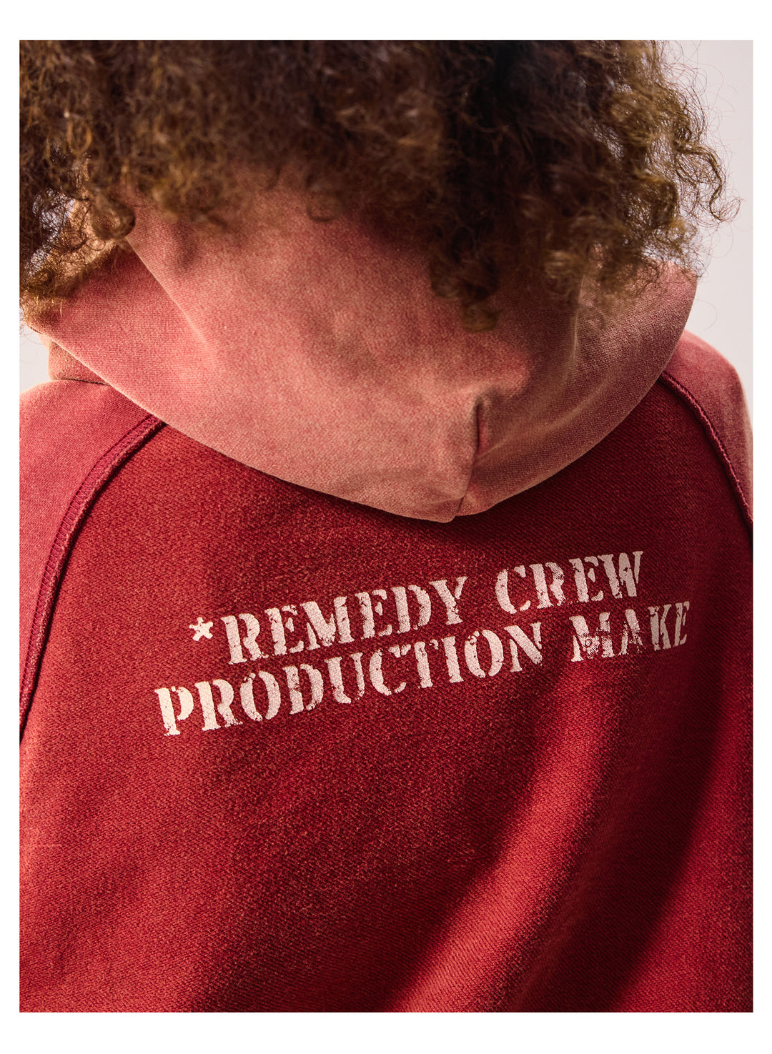 Remedy Washed Reversible Raglan Hoodie | Face 3 Face