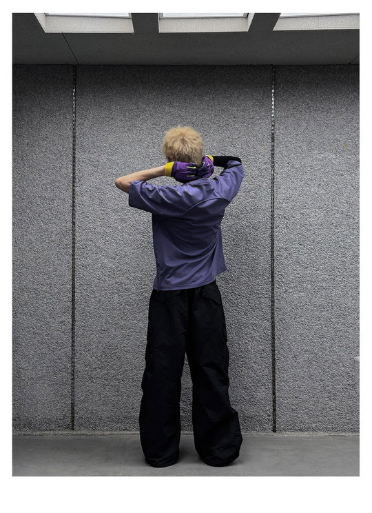 S45 Oversize Side Zipper Tee | Face 3 Face