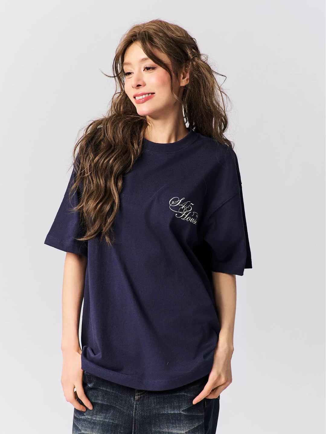 S45 Text Typography Printed Tee | Face 3 Face