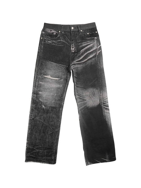 SOD Co. Digital Distressed Print Jeans | Face 3 Face