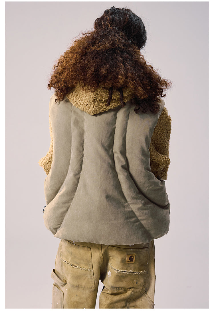 Remedy Camouflage Stitch Down Vest | Face 3 Face