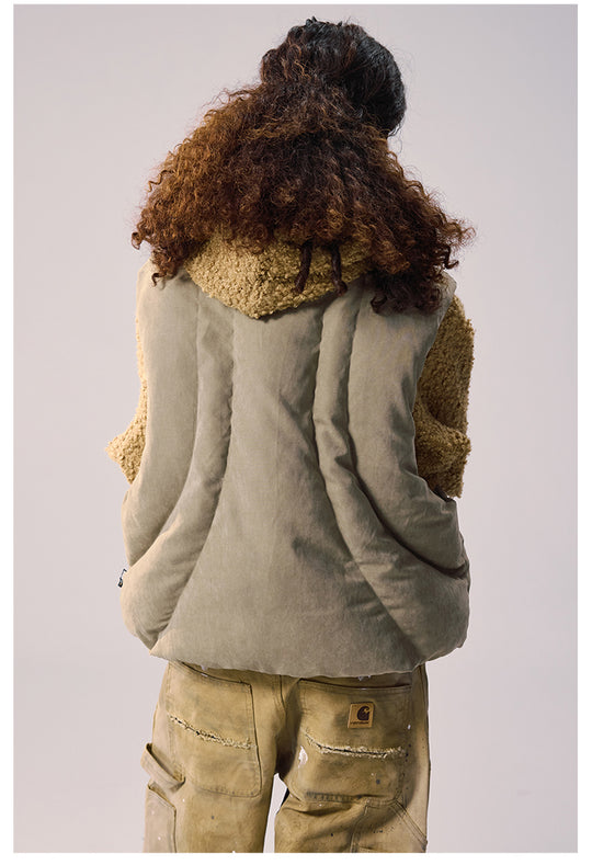 Remedy Camouflage Stitch Down Vest | Face 3 Face
