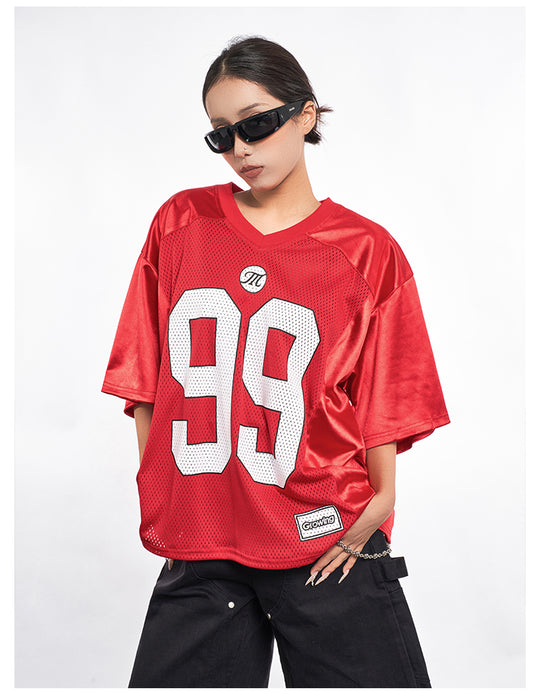 F3F Select 99 Letter Printed Mesh Hockey Jersey | Face 3 Face