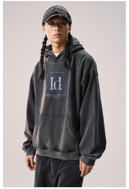 Remedy ID Print Washed Hoodie | Face 3 Face