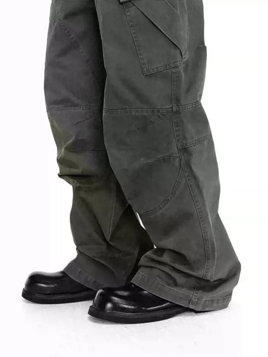 ANTIDOTE Segmented Structured Work Cargo Pants | Face 3 Face