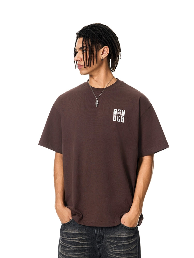 Achock Small Logo Embroidery Tee | Face 3 Face