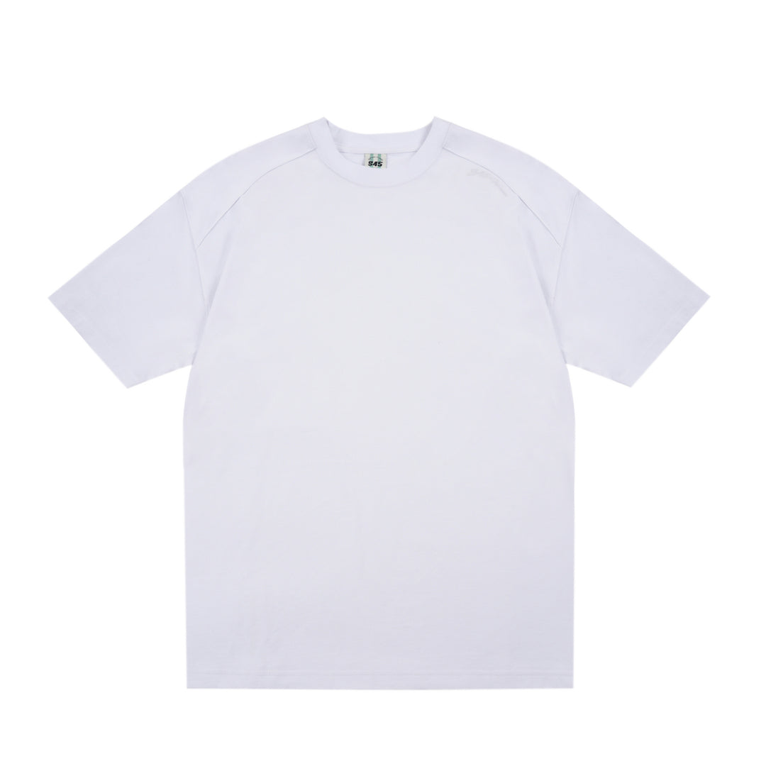 S45 Shoulder Small Embroidered Logo Tee | Face 3 Face