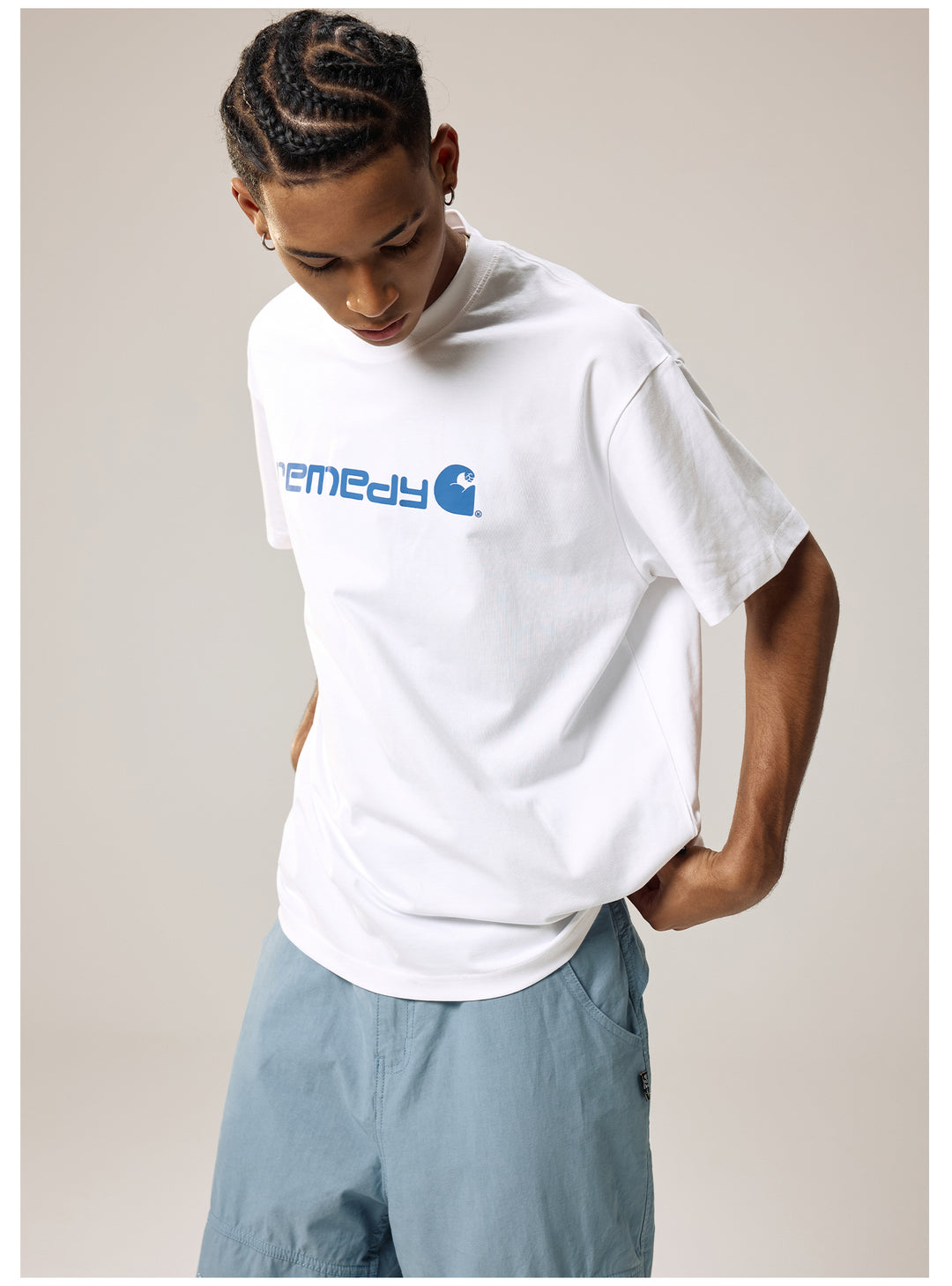 Remedy Biceps Inspired Letter Print Tee | Face 3 Face