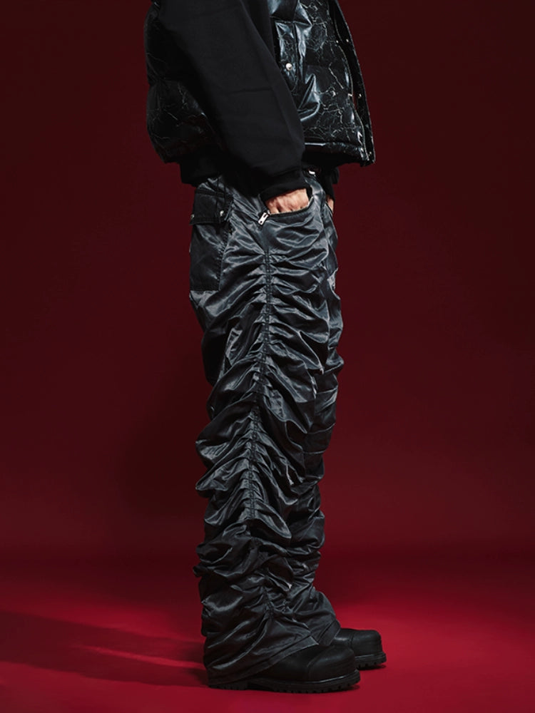 Remedy Heavy Pleated Zipper Pants | Face 3 Face