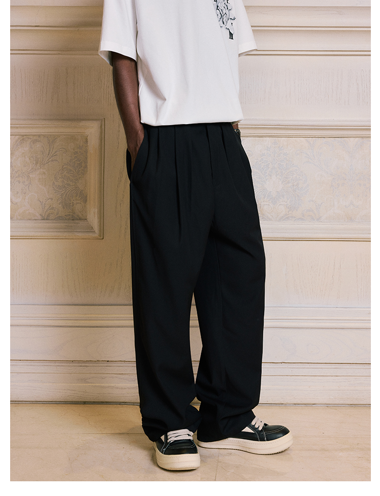 MEDM M-Shaped Belt Loop Suit Pants | Face 3 Face