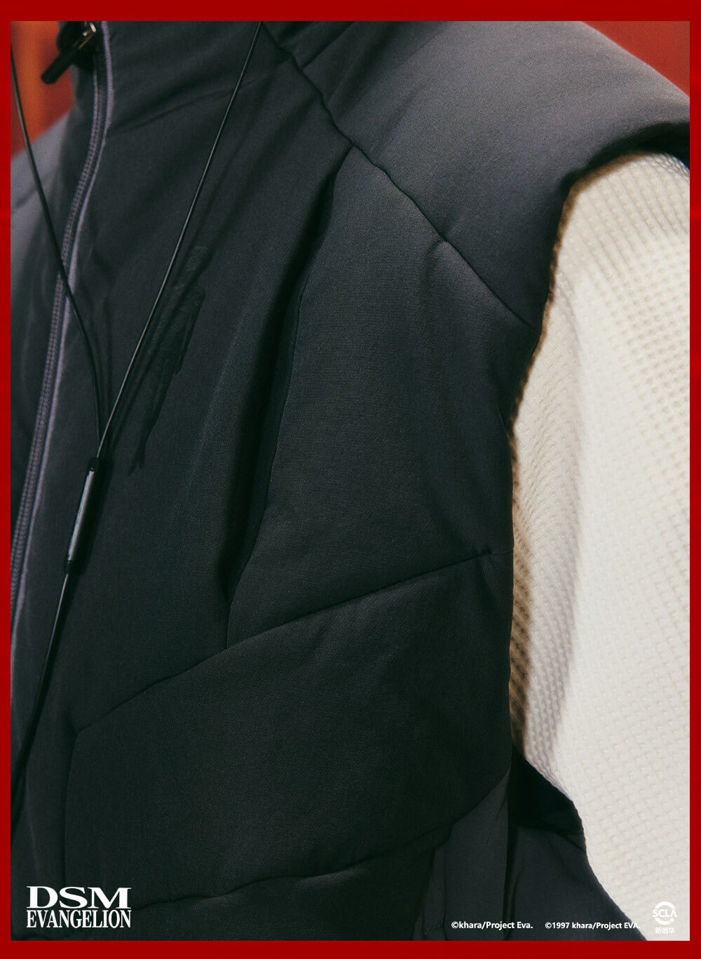 DSM x EVA Plugsuit Inspired Utility Vest | Face 3 Face