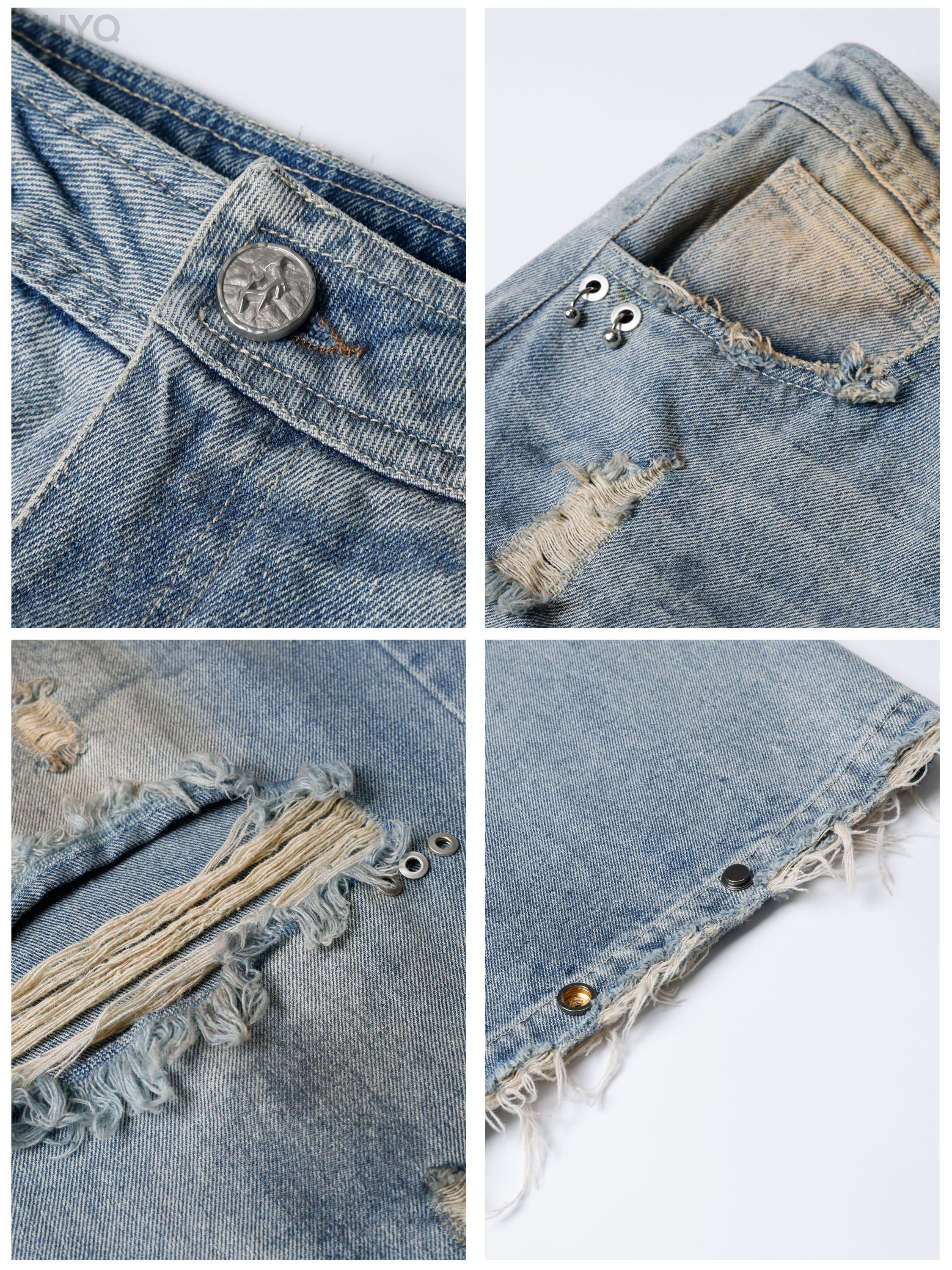 パンツ MENES JHYQ Dirty Baggy denim Buy Now JHYQ Washed Dirty Dyed Baggy Jeans – Face 3 Face