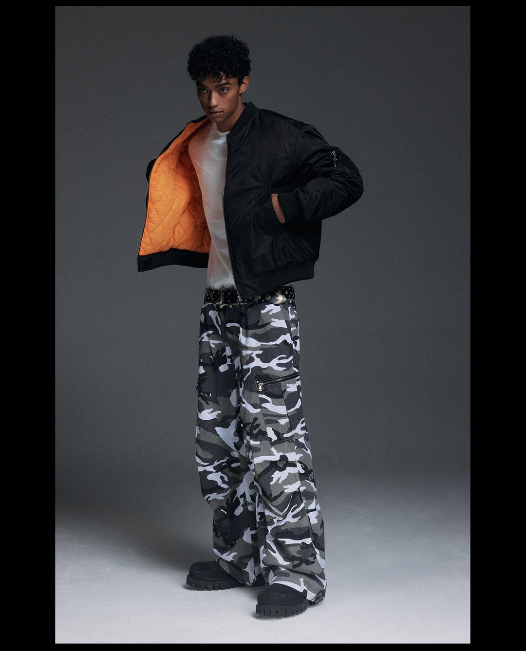 NOVACAM Black Short MA-1 Bomber Jacket | Face 3 Face