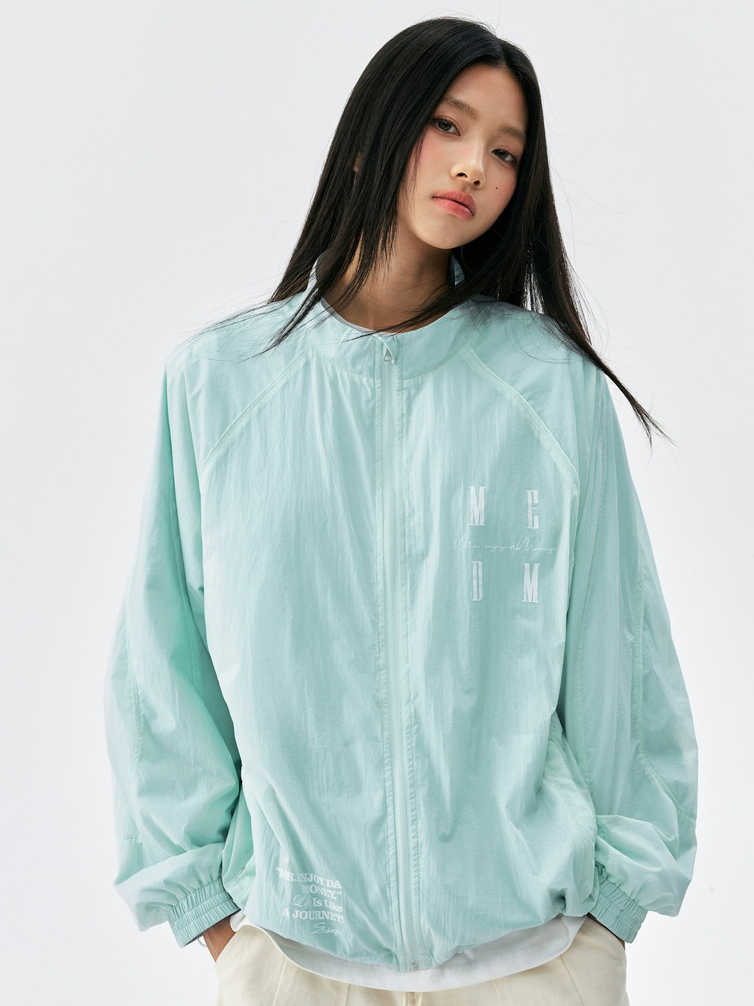 MEDM UV Resistant Logo Zip Jacket | Face 3 Face