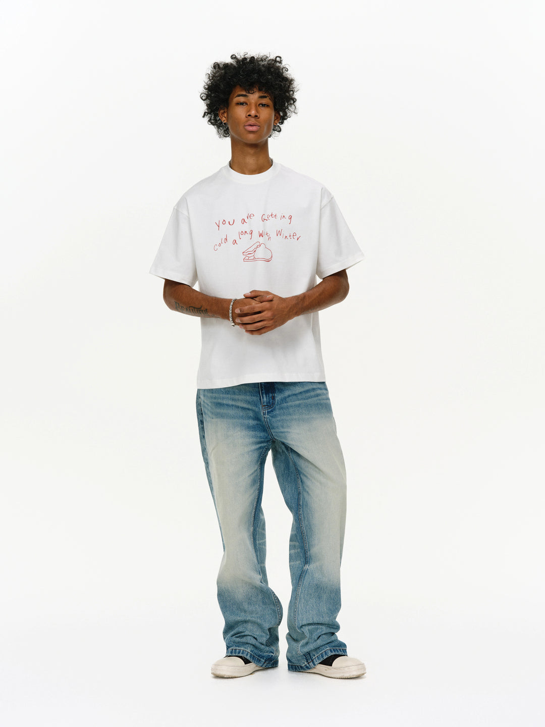 ANTIDOTE Washed Blue Jeans | Face 3 Face