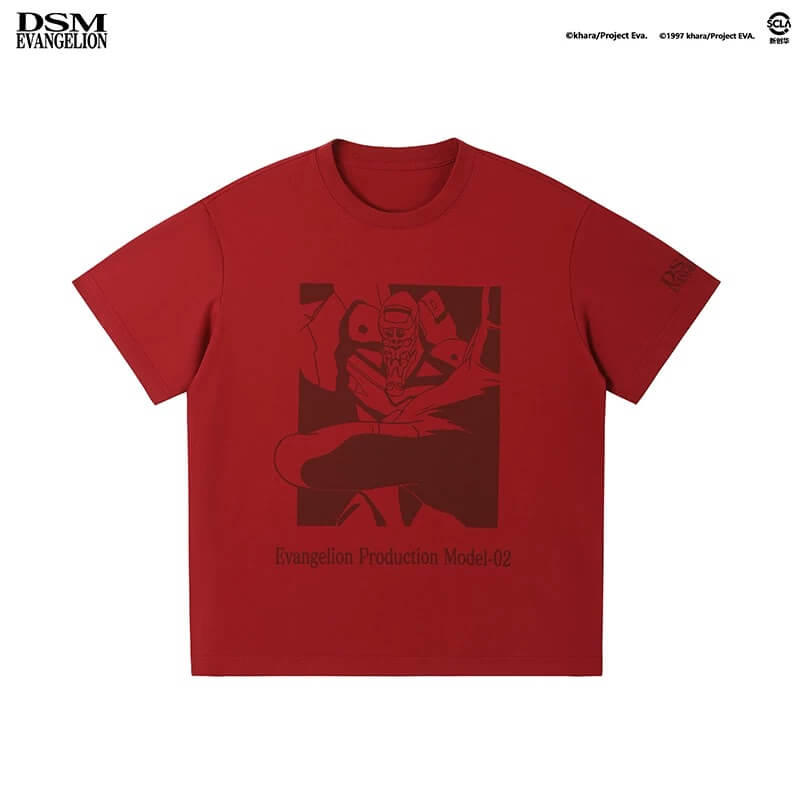 DSM x EVA Unit Graphic Print Short Sleeve Tee