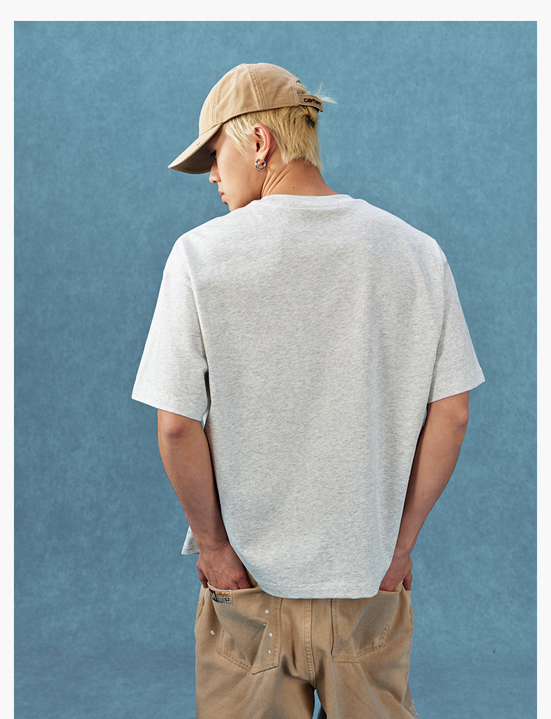 MEDM Mini Logo Embroidered Tee | Face 3 Face