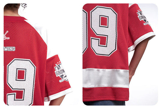 F3F Select Color Block Lace Up Mesh Short Sleeve Hockey Jersey | Face 3 Face