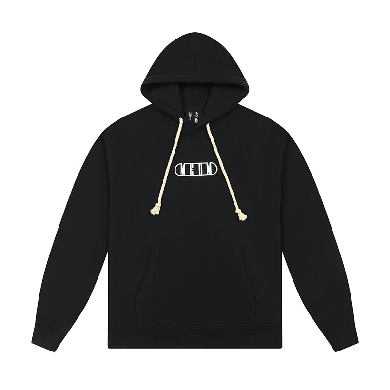 MEDM Embroidery Capsule Logo Letter Hoodie