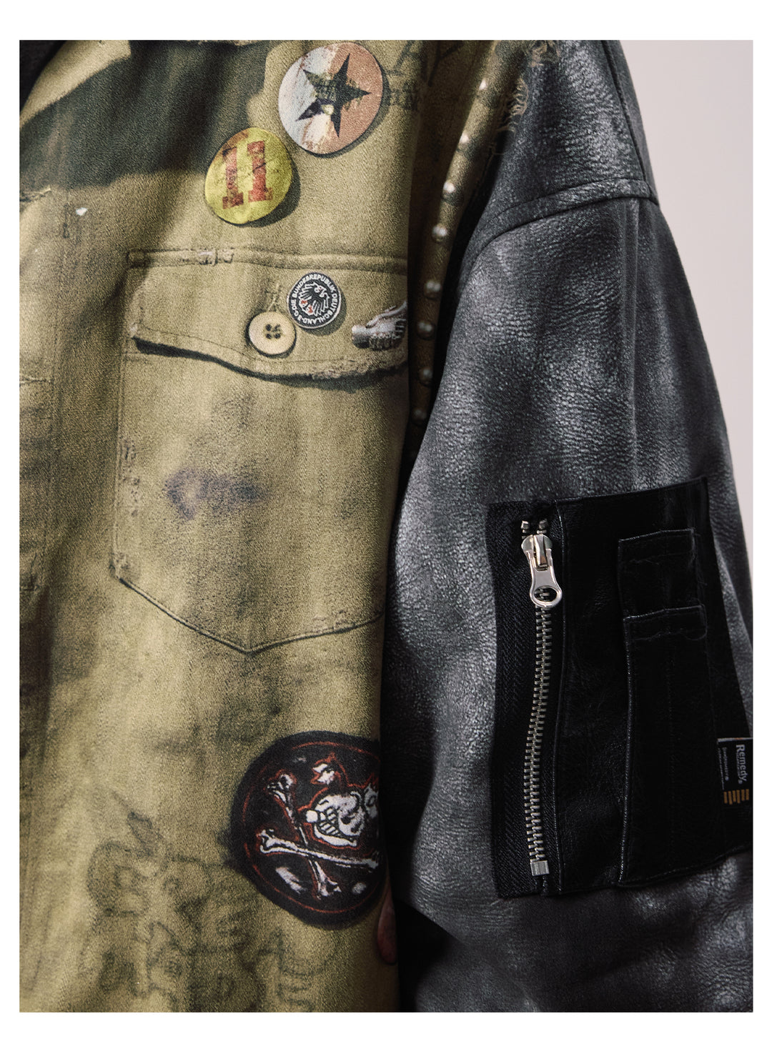 Remedy 3D Digital Print MA-1 Bomber Jacket | Face 3 Face