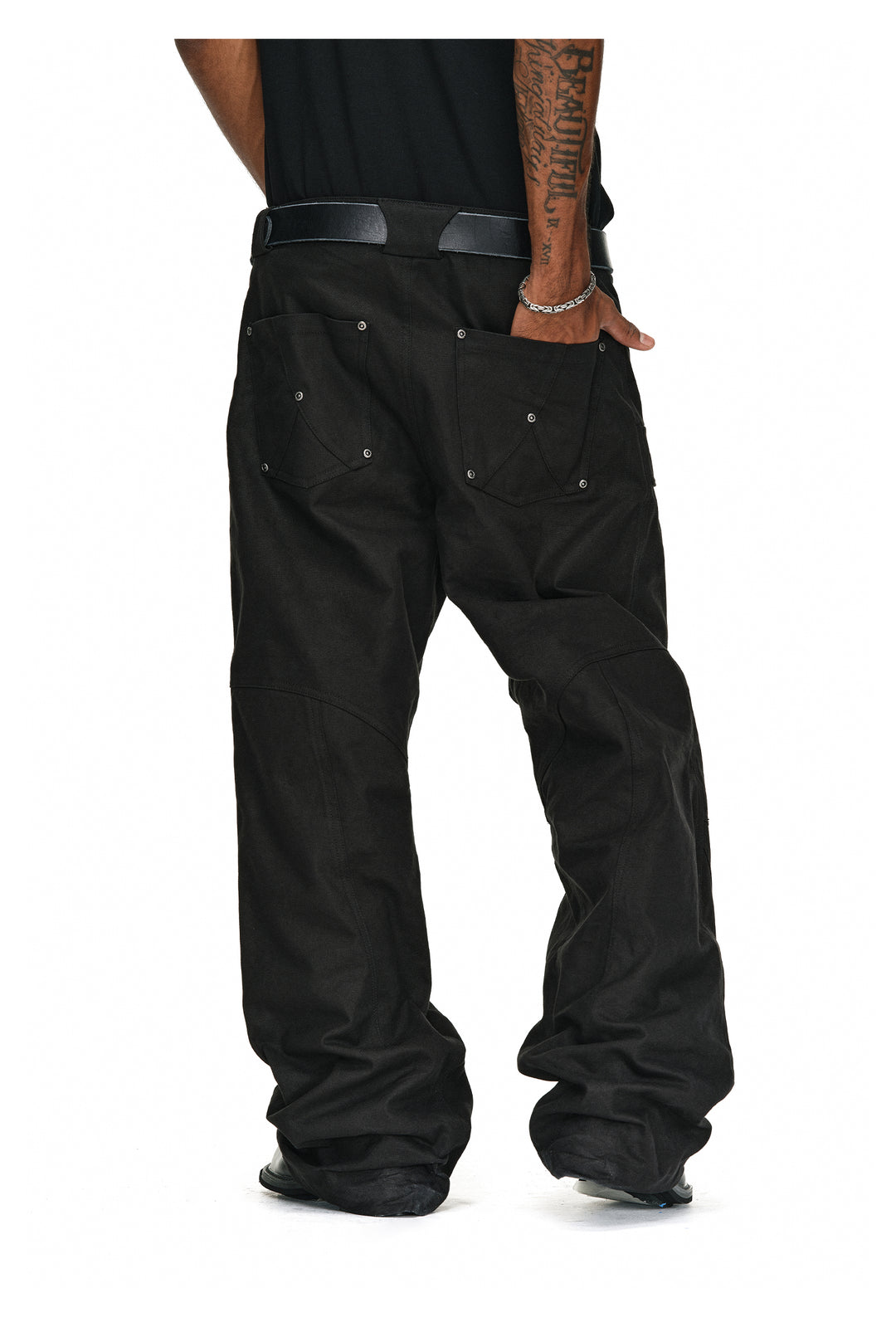 ANTIDOTE Multi Pocket Canvas Utility Jeans | Face 3 Face