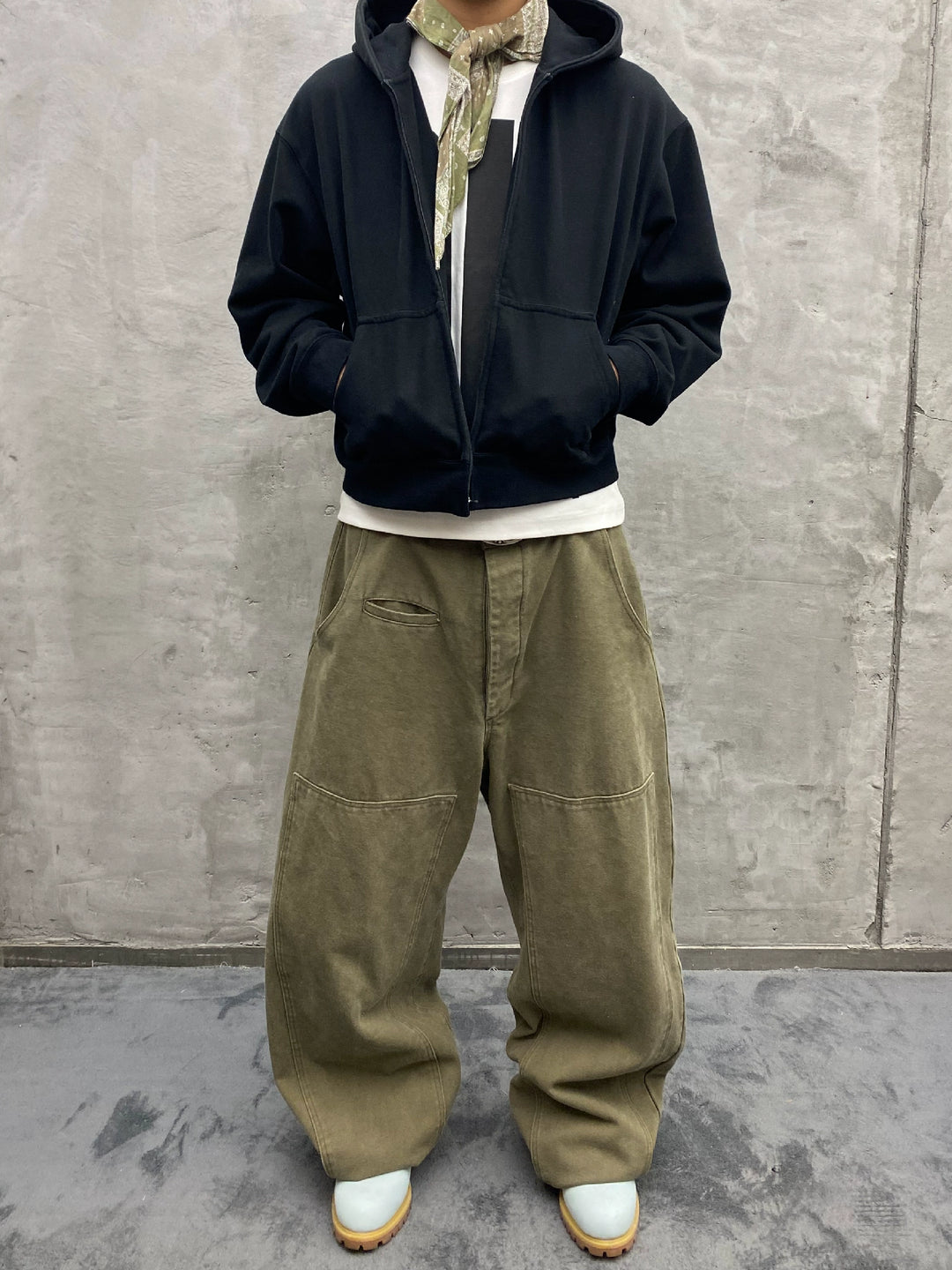 RUSURE Washed Aged Machete Pants | Face 3 Face