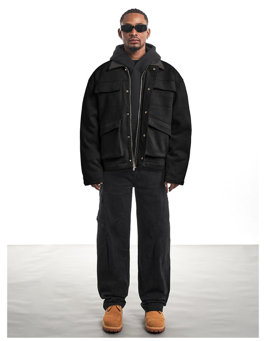 F3F Select Suede Work Jacket | Face 3 Face