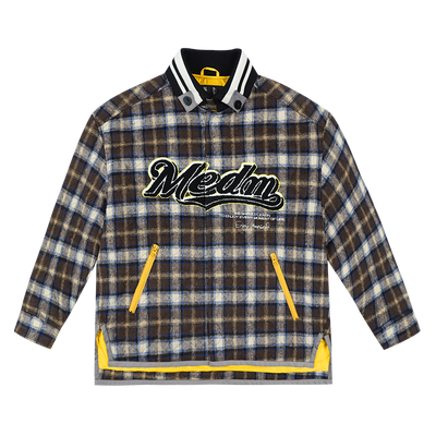 MEDM Plaid Quilting Flannel Jacket | Face 3 Face