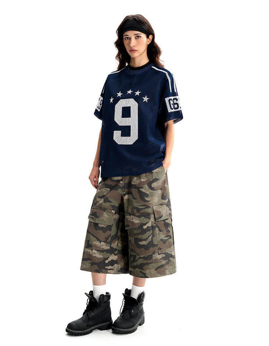 F3F Select Star Number 9 Mesh Short Sleeve Jersey | Face 3 Face