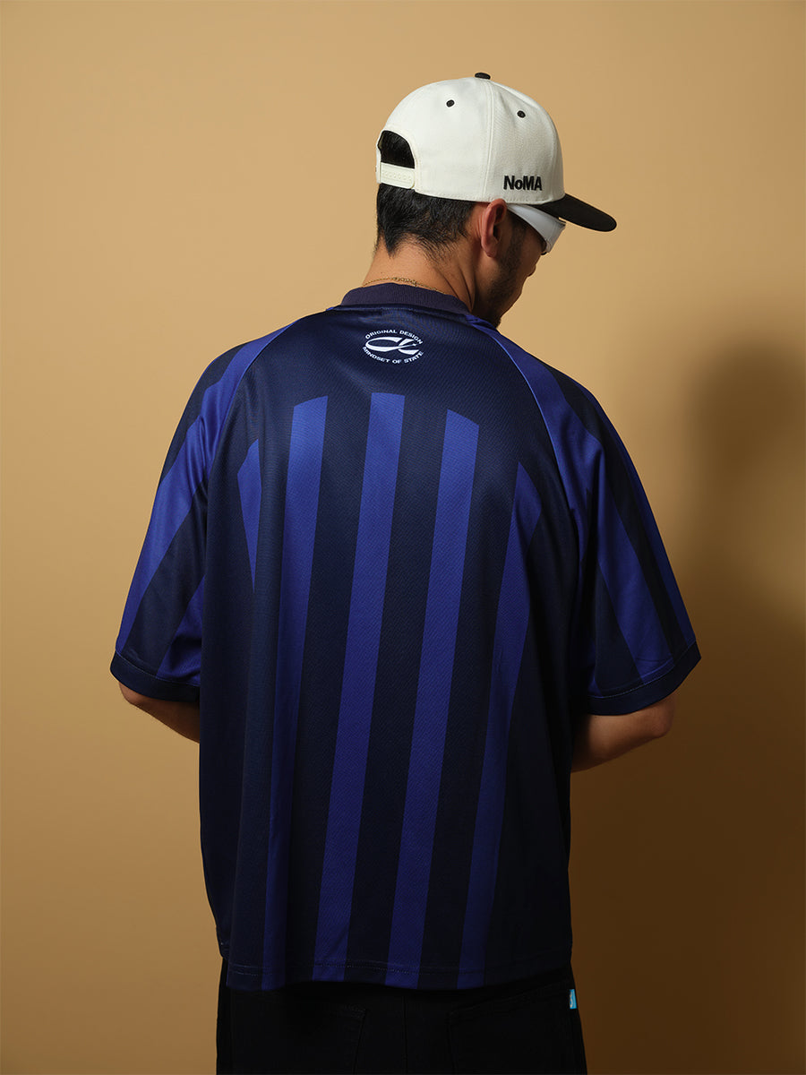 ComicTree C.t Striped V-Neck Soccer Jersey | Face 3 Face