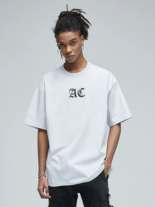 Graphic Tee | Achock Basic AC Logo Print Tee | Face 3 Face