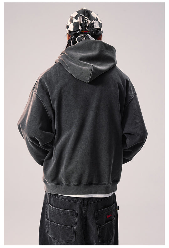 Remedy ID Print Washed Hoodie | Face 3 Face
