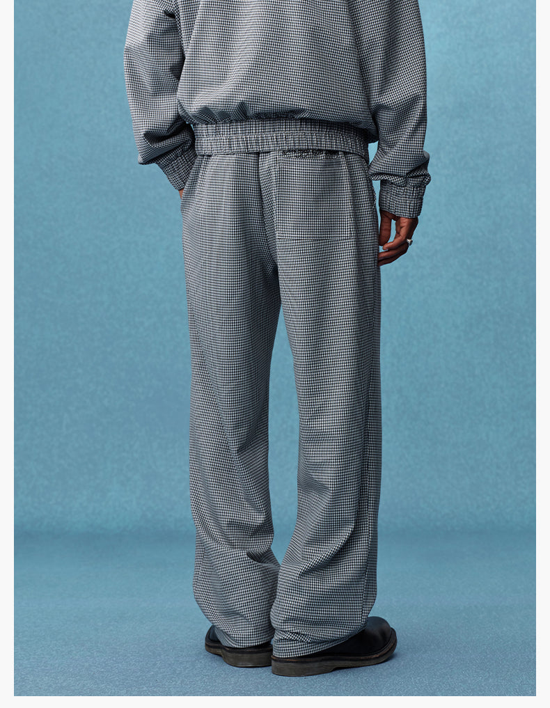 MEDM Houndstooth Track Pants | Face 3 Face