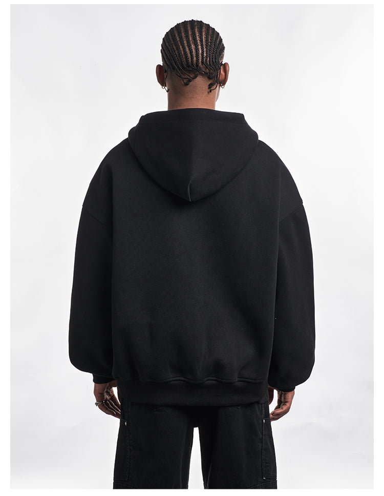 F3F Select Basic Oversize Zip Up Hoodie | Face 3 Face