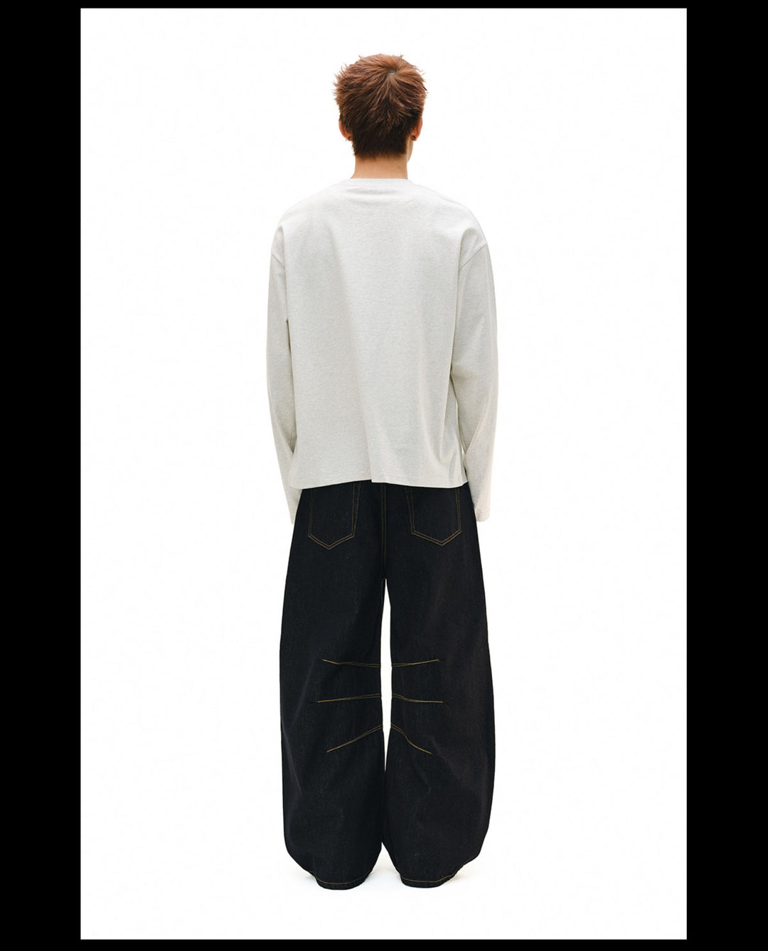 NOVACAM Question Mark Print Long Sleeve Tee | Face 3 Face