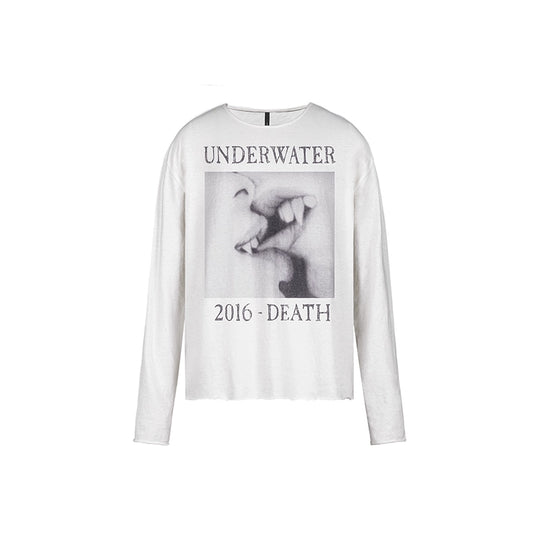 UNDERWATER Devils Kiss Vintage Print Long Sleeve Tee | Face 3 Face