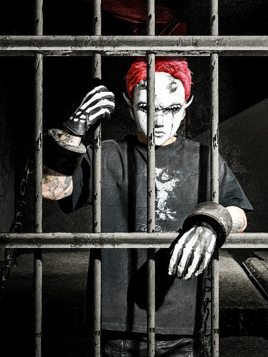 UNDERWATER The Prisoner Washed Distressed Tee | Face 3 Face