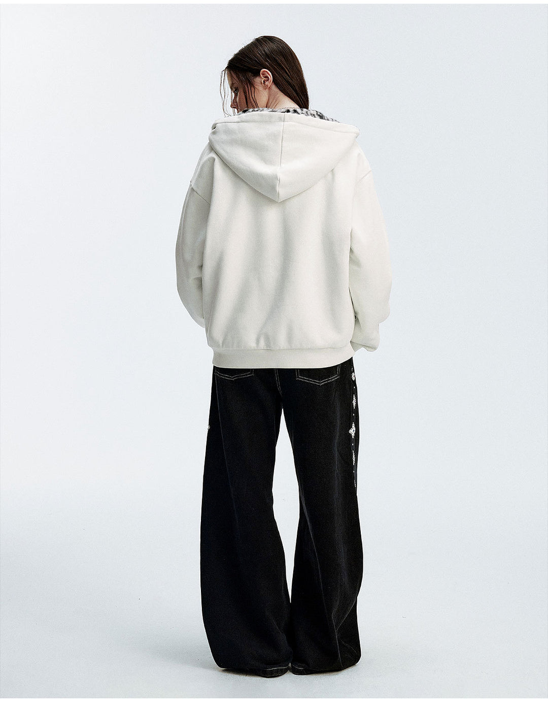 MEDM Reversible Leopard Fur Hooded Jacket | Face 3 Face