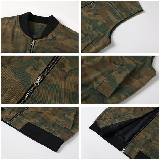 NOVACAM Camouflage Short Work Vest | Face 3 Face