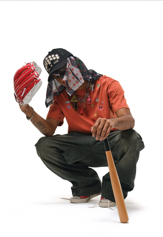 ANTIDOTE Sticker Print Washed Tee | Face 3 Face