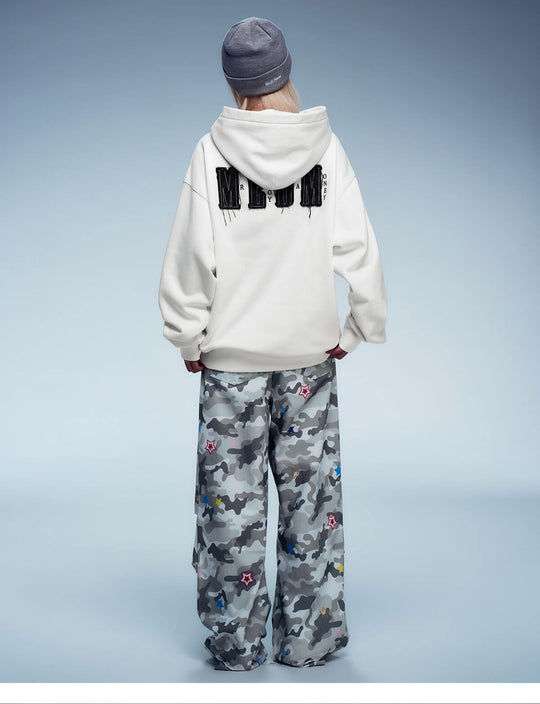 MEDM Camouflage Embroidered Patch Hoodie | Face 3 Face