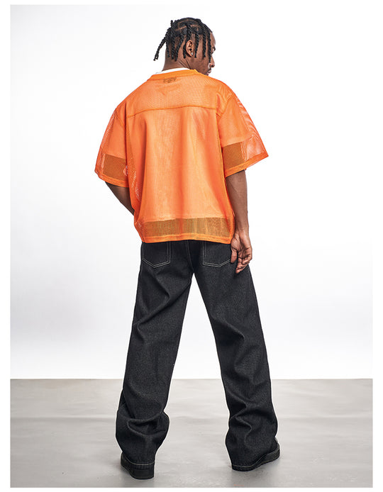 F3F Select 777 Numbering Printed Mesh Hockey Jersey Tee | Face 3 Face