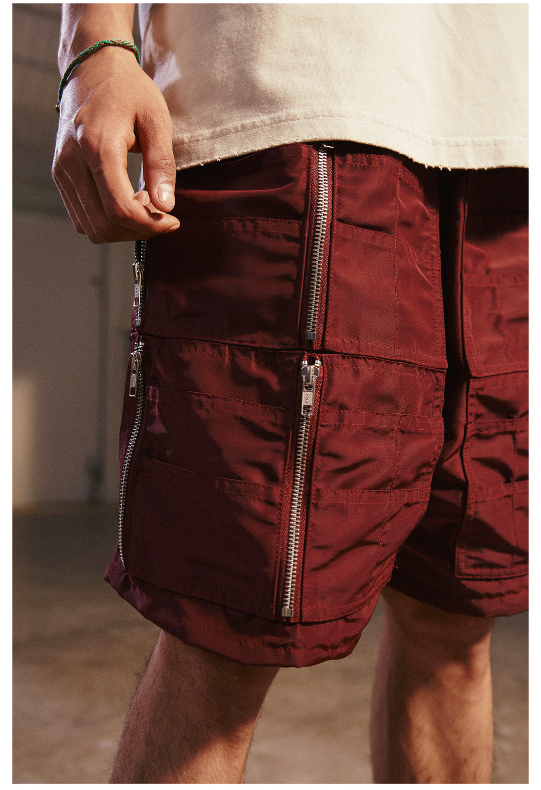 Remedy Multi Pocket Zipper Work Shorts | Face 3 Face
