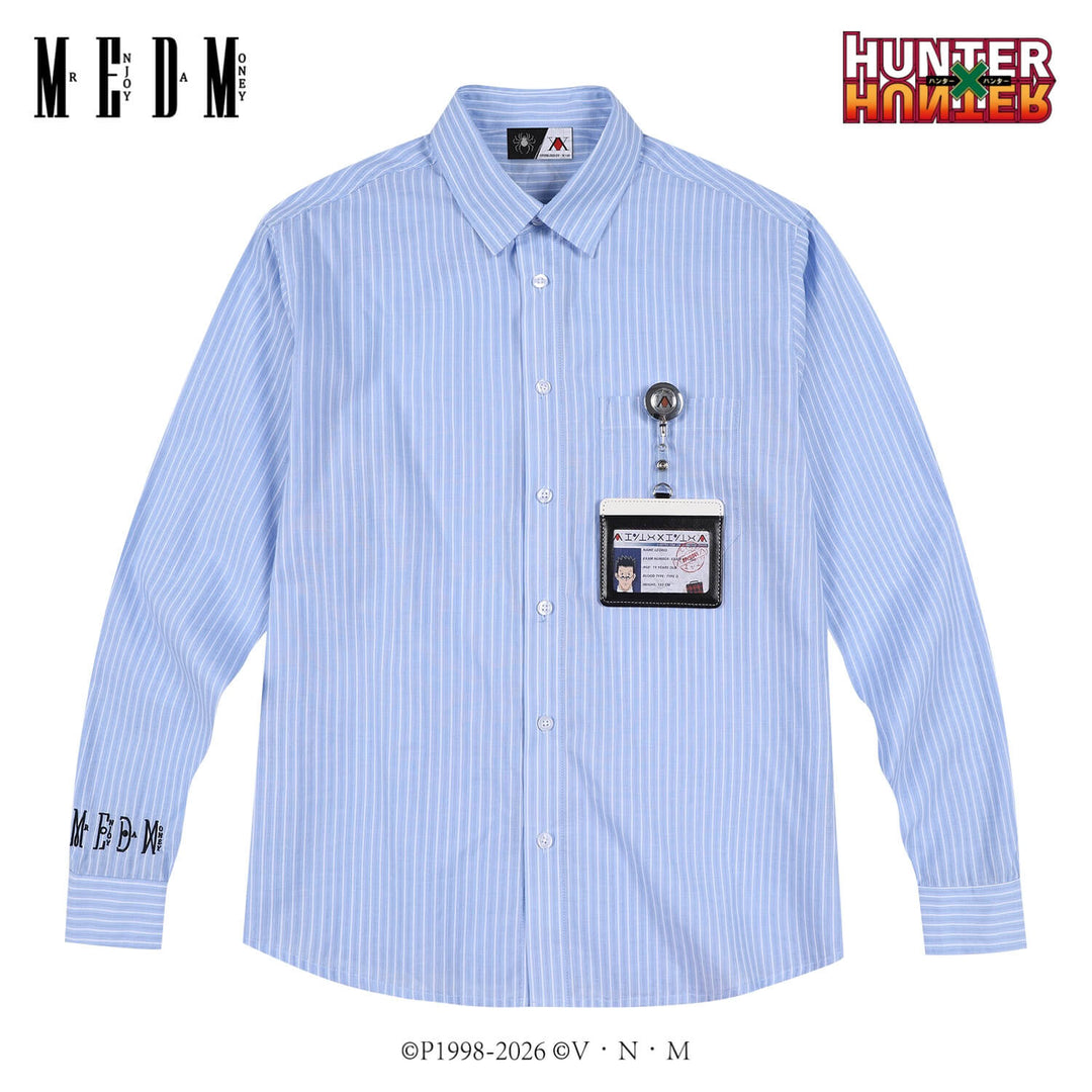 MEDM × HUNTER×HUNTER Leorio Long Sleeve Shirt | Face 3 Face