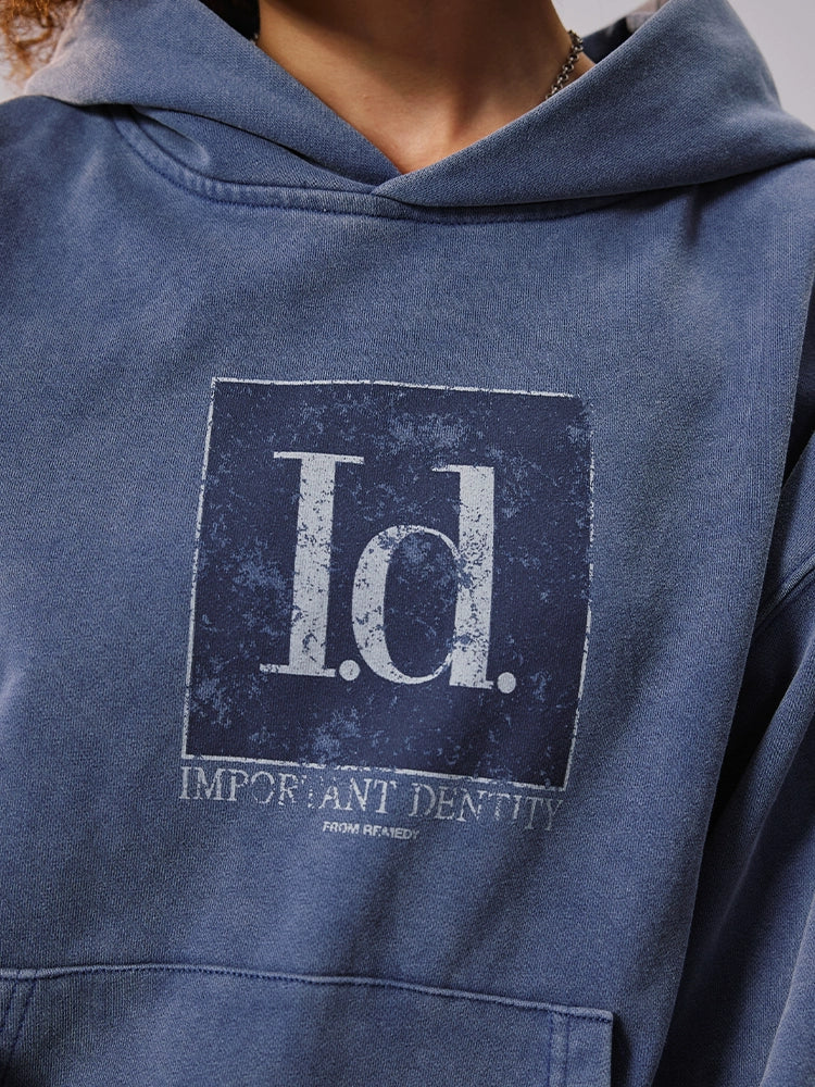 Remedy ID Print Washed Hoodie | Face 3 Face