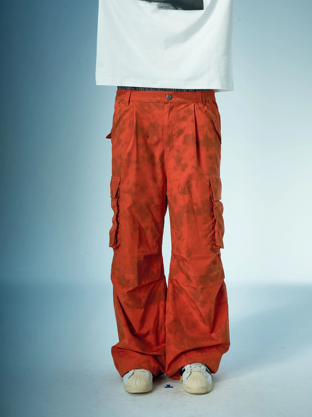 EVILKNIGHT(EK) Tie-Dye 3D Pocket Work Cargo Pants | Face 3 Face