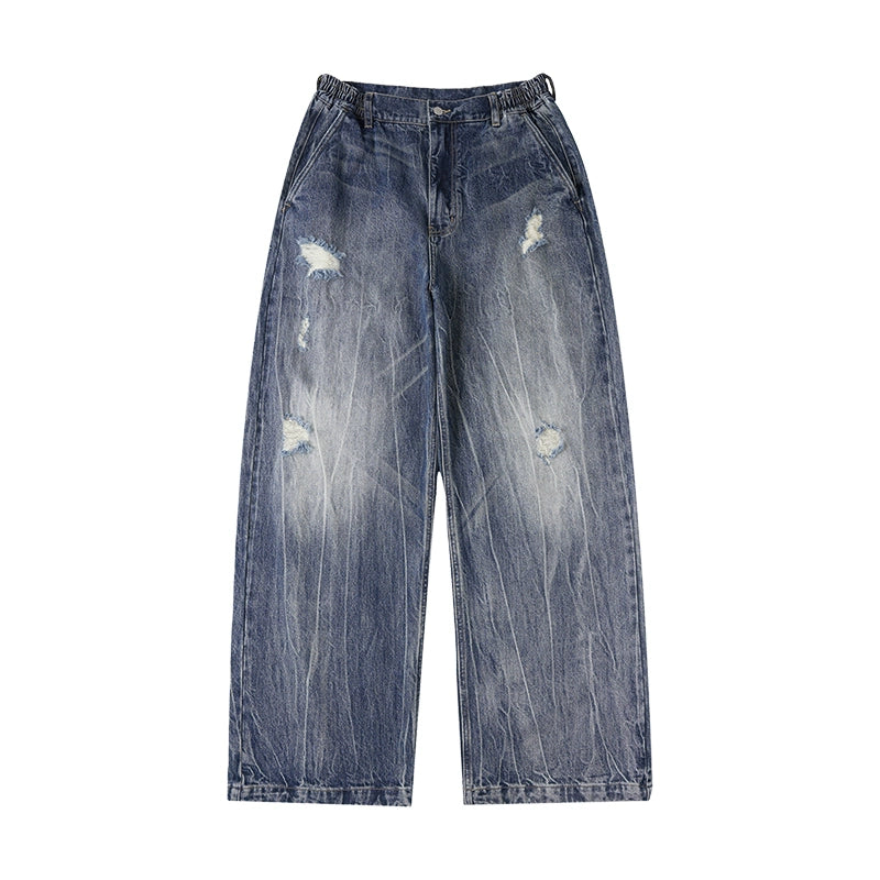 Labt Lightning Grain Distressed Wash Jeans | Face 3 Face