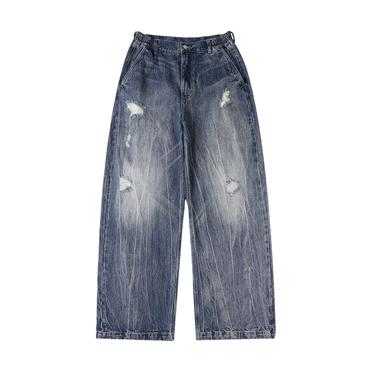 Labt Lightning Grain Distressed Wash Jeans | Face 3 Face