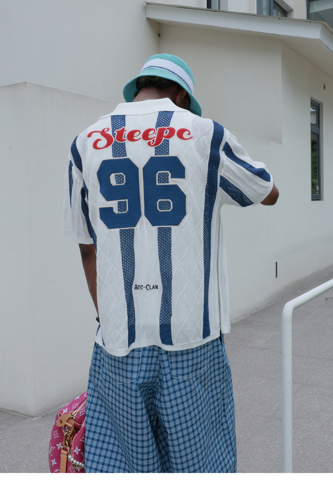 STEEPC Colorblock Knit Short Sleeve Shirt | Face 3 Face