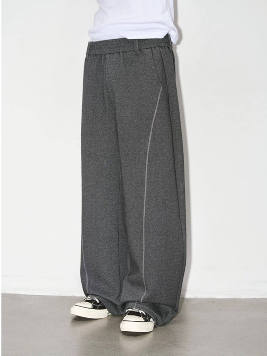NOVACAM Air Layered Curved Baggy Sweatpants | Face 3 Face